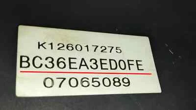 ✅ NISSAN Glove Box compartment 12 DIGIT BCM PIN code security key ✅ - Image 1 of 2