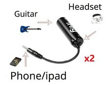 2-Pack iRig Guitar Interface Converters for iPhone - Ships from Florida