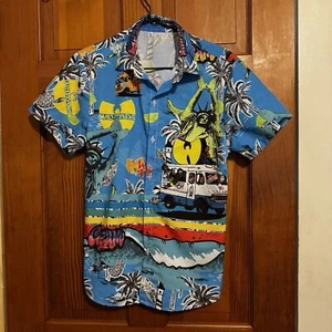 Camiseta pequeña unisex WUTANG Hawaii #1018068 camisa con cuello abotonado [ropa 355] - Imagen 1 de 8