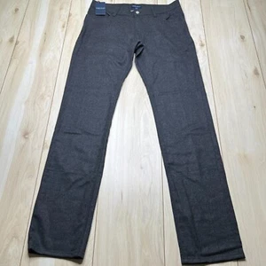 Pantalones chinos Peter Millar para hombre gris carbón alpino talla 32 nuevos con etiquetas - Imagen 1 de 18