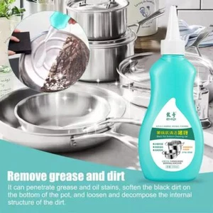 Magic Gel Cleaner for Pots and Pans, Black Pot Bottom Cleaning Gel for Pans NEWN - Picture 1 of 12