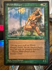MTG Magic the Gathering Alliances Elvish Ranger - Bild 1 von 2
