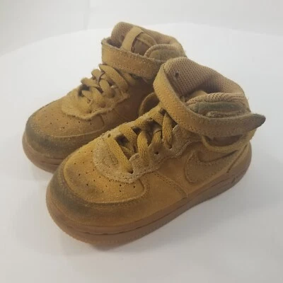 Nike Air Force 1 Médio LV8 TD Linho Trigo 2016 Bebê Infantil Tamanhos 859338 - Imagem 1 de 4