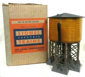 Lionel No. 30 Operating Water Tower - BOXED - Postwar Model Railway Accessories