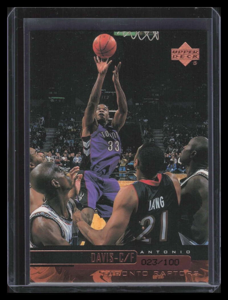 1999-00 Upper Deck Bronze 297 Antonio Davis 23/100 - Image 1 of 2