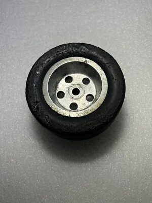Rc Car Vintage Delta super J Gtx-1 Rear Aluminum wheel Very Rare Super HTF))) - Image 1 of 3