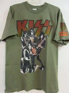 KISS OFFICIAL MERCH ARMY MEMBER 2007 CATALOG BAND CONCERT MUSIC T-SHIRT LARGE - Picture 1 of 7