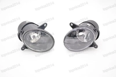 2PCS Front Bumper Fog Lamp Light W/ Bulb Left & Right Set For Audi A6 2002-2006 - Изображение 1 из 2