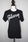 Gibson T-Shirt Original klassisch Gibson schwarz kurzärmlig Logo Herren Medium 