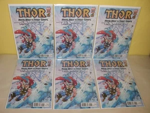 THOR - WHERE WALK the FROST GIANTS #1 - Cubierta regular firmada - TODD NAUCK Marvel - Imagen 1 de 5