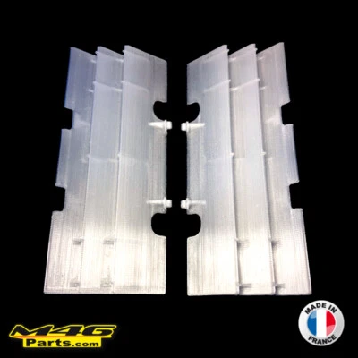 Honda CR 250 1988-1996 Pair of Radiator Louvers 19033-KZ3-860 Grilles radiateur - Photo 1/3
