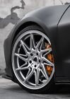 20" Blaque Diamond Bd-F20 Brushed Silver Wheels For Audi Q5 Q7 Q8