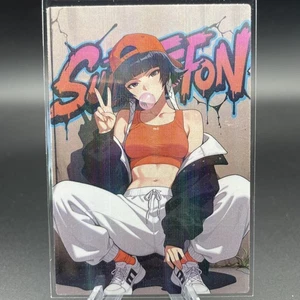 Soifon Bleach Anime Waifu Card Doujin ACG Goddess Holo - Photo 1/4