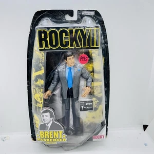 Jakks Pacific Rocky 2 Brent Musberger Action Figure NEW Sealed - Picture 1 of 2