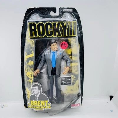 Jakks Pacific Rocky 2 Brent Musberger Action Figure NEW Sealed - Image 1 of 2