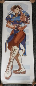 STREET FIGHTER CHUN LI DOOR ARCADE POSTER PROMO CAPCOM PLAYSTATION - Picture 1 of 1