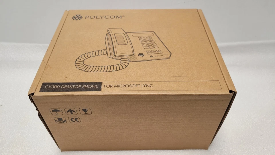 Polycom CX300 R2 USB VoIP Desktop Phone For Microsoft LYNC 2200-32500-025 - Image 1 of 3