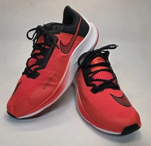 Hombres Talla 12.5 Nike Air Zoom Rival Fly 3 Trail Running Zapatos Carmesí Brillante - Imagen 1 de 9