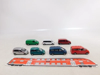 Herpa 1:87 H0 7x Modello MB Viano Vito Vaneo V-Klasse Molto Buono / Mint # - Immagine 1 di 4