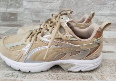 PUMA Milenio Tech Tan Tech 系带运动鞋女式 8 码 — 第 1/4 张图片