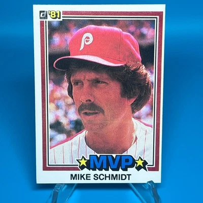 1981 Donruss - Mike Schmidt #590 Phillies HOF Collector Series MVP First Edition - Image 1 of 2