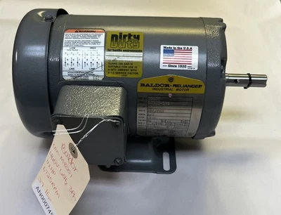 MARCO BALDOR,M8001,MOTOR 1/2HP 1725RPM 230/460V 56 NOS Foto 1 de 4