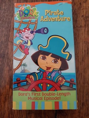 Dora the Explorer Pirate Adventure VHS Video Tape 2004 Nick Jr Nickelodeon - Image 1 of 3