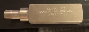 ENERPAC GA-3, Messgeräteadapter, 1/4 Zoll NPT Gauge Port, 10.000 psi - Bild 1 von 2