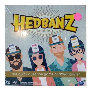 Brand New - Hedbanz Adulting Quick Question Game Party Family Fun Ages 14+ - Picture 1 of 2
