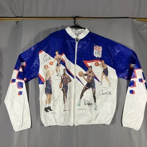 Vintage USA Olympic Team Jacket Mens Large 1992 Kelloggs Red White Blue - Picture 1 of 18