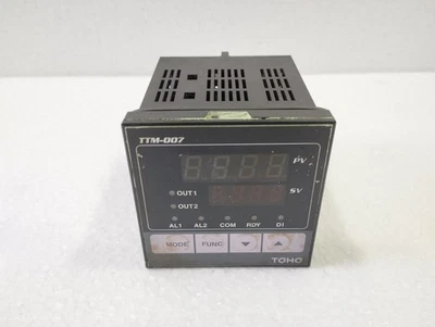 Controlador de temperatura TTM-007-R-A Toho TOHO 1 pieza usado Foto 1 de 4