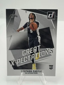 Stephon Castle RC #1 | 2024-25 Panini Donruss Great Expectations Spurs - Picture 1 of 6