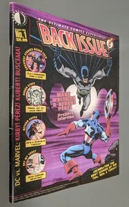 Back Issue #1 Twomorrows 2003 Batman Captain America Perez JLA vs Avengers - Picture 1 of 9