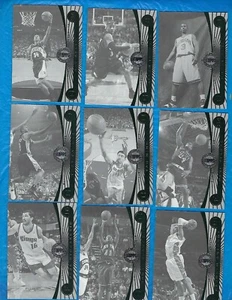 2005-06 TOPPS FIRST ROW BLACK & WHITE 36 DIFF TONY PARKER MING ALLEN IVERSON - Picture 1 of 1