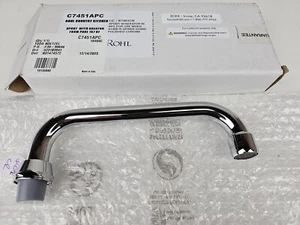 Rohl Country Bath Replacement Spout for Rohl A1423, Chrome, NEW C7451APC - Picture 1 of 6