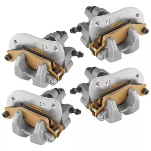 Front and Rear Left Right Brake Caliper for Yamaha Grizzly 700 YFM700 2007-2024 - Picture 1 of 7