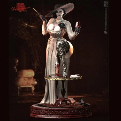 Lady Dimitrescu 1/12 1/8 1/6 1/4 3D Print Model Kit Unpainted Unassembled GK - Image 1 of 4