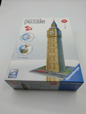 Rompecabezas 3D Ravensburger Big Ben 216 piezas completo en caja original  Foto 1 de 4