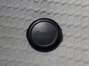 Canon E-58mm 58mm Camera Lens Front End Cap – Snap / Clip-on - Picture 1 of 5