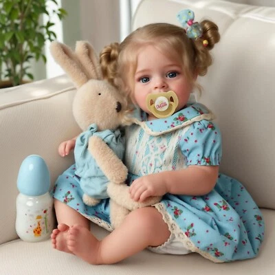 BABESIDE Real Reborn Baby Doll - 20" Soft Silicone Newborn Girl Doll, 3+ - Image 1 of 4