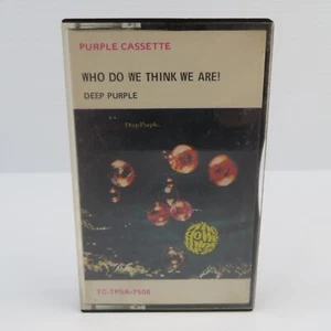 Deep Purple Who Do You Think We Are TC-TPSA-7508 - Cinta de casete - ¡Publicación rápida!! - Imagen 1 de 7