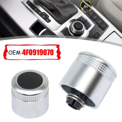 Multimedia MMI Radio Volume Control Knob OEM  For AUDI A6 S6 C6 Q7 A8 4F0919070 - Image 1 of 4