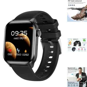 Bluetooth Call Smart Watch Waterproof Heart Rate Fitness Tracker for Android IOS - Zdjęcie 1 z 7