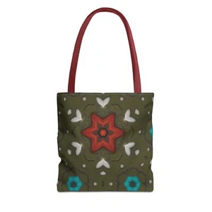 New Bohemian Floral Tote Bag, Eco-Friendly Shopping Bag, Summer Bag - Picture 1 of 21