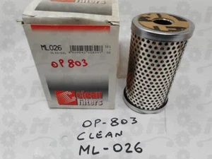 Filtro Aceite Motor Tipo Baño de CLEAN para BMW 2000 mk3 Coupe E9 10/1965-3/76 - Imagen 1 de 2