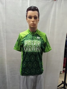Hoppy Digital Root Down Brewing Company Full Zip Cycling Jersey Voler M/L - Picture 1 of 10