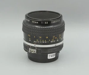 Micro Nikkor AI 55mm f3.5 Lens (7489) - Picture 1 of 6