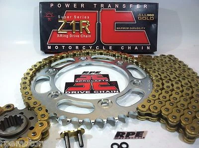 2008-2014 Ducati Monster 696 JT Z3 золото 525 X-кольцо OEM цепи и звездочки набор - Изображение 1 из 4