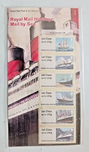 United Kingdom Royal Mail Heritage: Mail by Sea Stamps Set-2018 - Bild 1 von 2