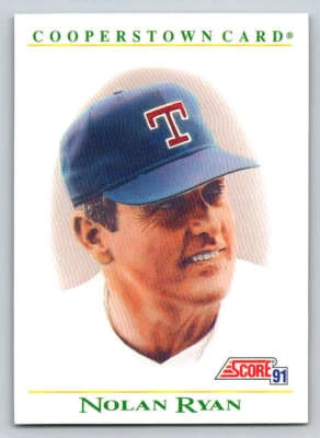 1991 Score Cooperstown #B7 Nolan Ryan (ref Y01823) - Image 1 of 2